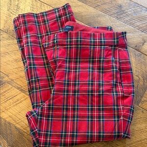 J. Crew plaid pants